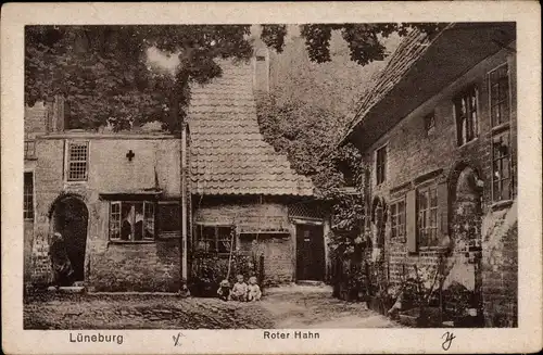 Ak Lüneburg in Niedersachsen, Roter Hahn