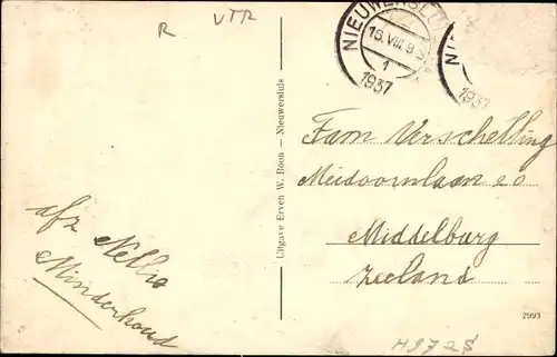 Ak Nieuwersluis Stichtse Vecht Utrecht, 't Hoekje