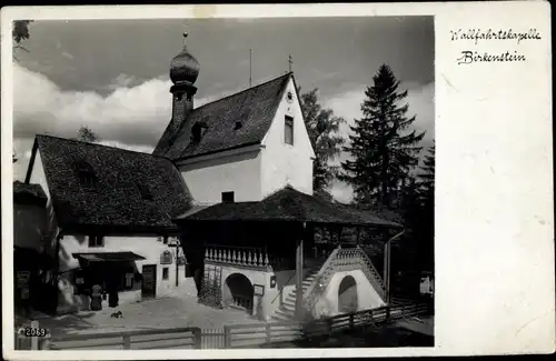 Ak Birkenstein Fischbachau in Oberbayern, Wallfahrtskapelle