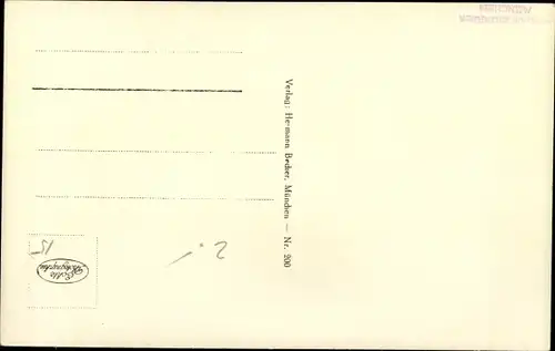 Ak München, Innenansicht Universität, Lichthof