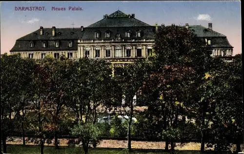 Ak Darmstadt in Hessen, Neues Palais