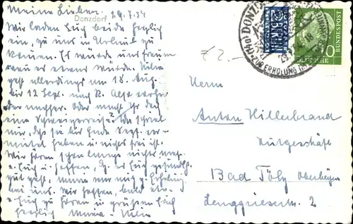 Ak Donzdorf in Württemberg, Teilansicht