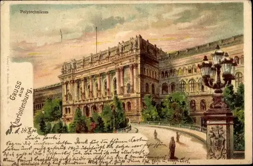 Litho Berlin Charlottenburg, Polytechnikum