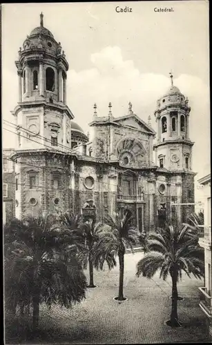Ak Cádiz Andalusien, Kathedrale