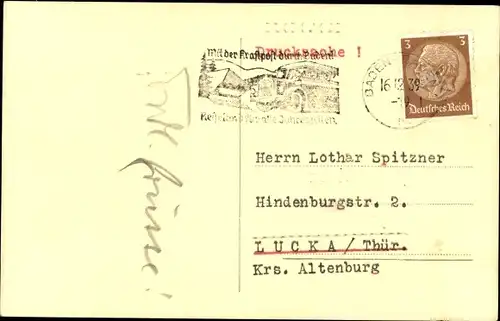 Ak Schauspieler Albrecht Schoenhals, Ross Verlag 2190/1, Autogramm