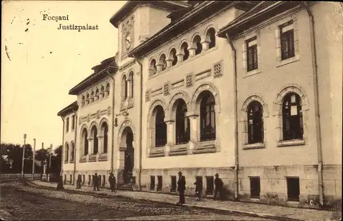 Ak Focșani Facsani Fokschan Rumänien, Justizpalast