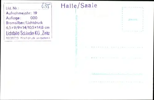 Foto Ak Halle an der Saale, Straßenpartie, Hochhäuser