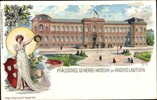 Künstler Litho Kaiserslautern in der Pfalz, Pfälzisches Gewerbemuseum