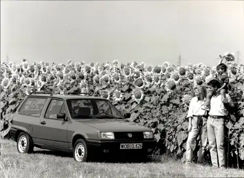 Foto Auto, Volkswagen Polo, Autokennzeichen WOB CL 626