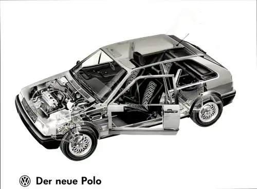 Foto Auto, Volkswagen Polo, Innenraum, Sitz, Motor