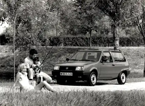 Foto Auto, Volkswagen Polo, Autokennzeichen WOB CL 626