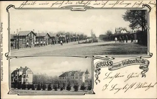 Ak Wahn Köln, Schießplatz Wahn, Wahnerheide