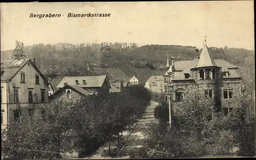 Ak Bad Bergzabern an der Weinstraße Pfalz, Bismarckstraße