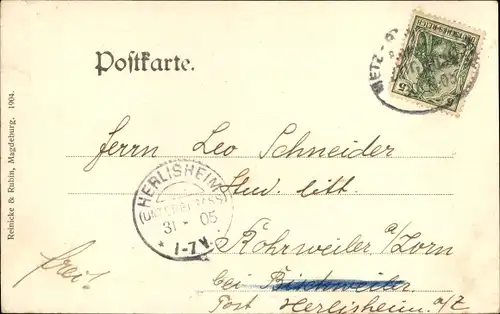Ak Ottweiler im Saarland, Totalansicht