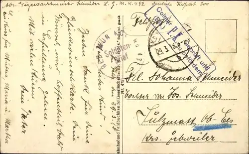 Ak Odobesti Rumänien, Bahnhof, Gleisseite