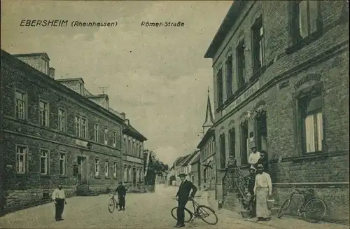 Ak Ebersheim Mainz am Rhein, Römer-Straße