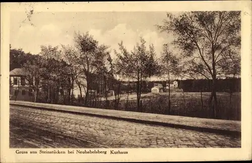 Ak Berlin Zehlendorf Wannsee Steinstücken bei Neubabelsberg, Kurhaus