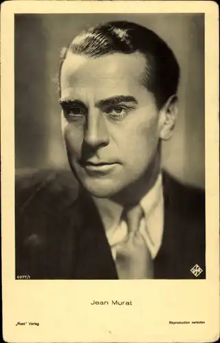 Ak Schauspieler Jean Murat, Portrait, Ross Verlag 6977/1, UfA