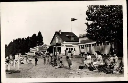 Ak Saint Quentin Aisne, La Plage