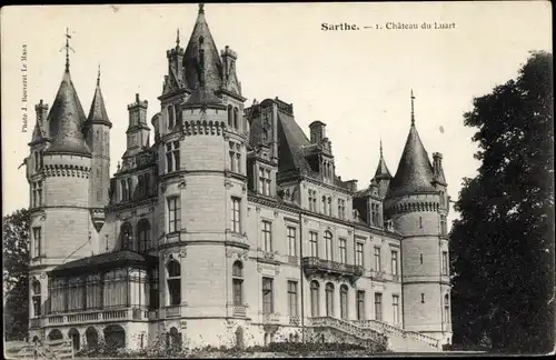 Ak Le Luart Sarthe, Schloss