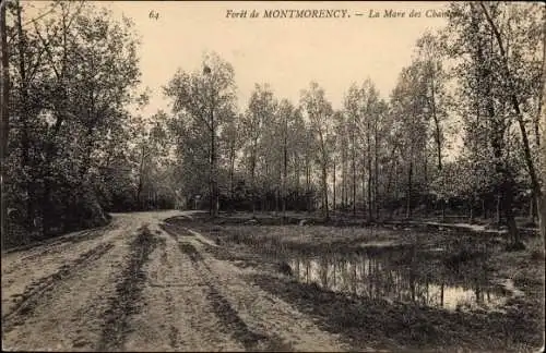 Ak Montmorency Val d'Oise, Foret, La Mare Rooms