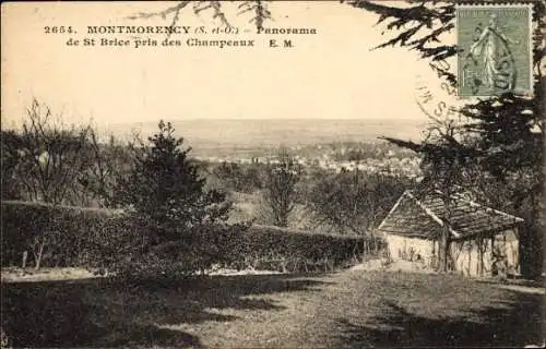 Ak Montmorency Val d’Oise, Panorama