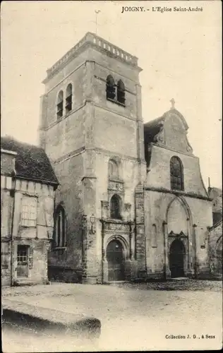 Ak Joigny Yonne, Kirche Saint Andre