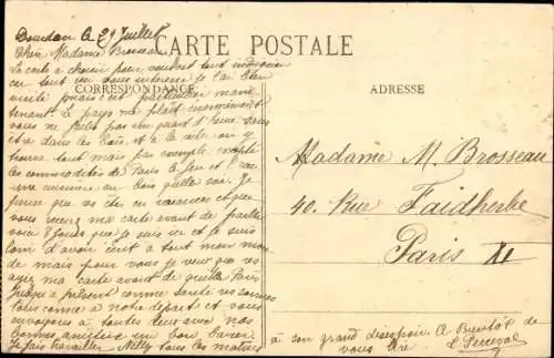 Ak Dourdan Essonne, Schloss