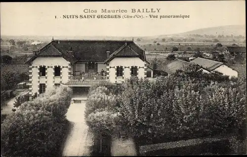 Ak Nuits Saint Georges Côte-d’Or, Clos Maurice Bailly