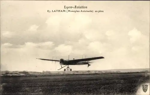 Ak Lyon Aviation, Latham, Antoinette Monoplane