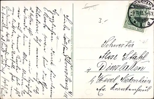 Ak Konstanz am Bodensee, Einfahrender Dampfer