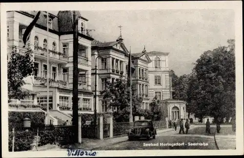 Ak Ostseebad Heringsdorf auf Usedom, Seestraße