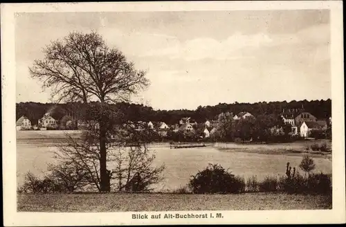 Ak Alt Buchhorst Grünheide in der Mark, Gesamtansicht