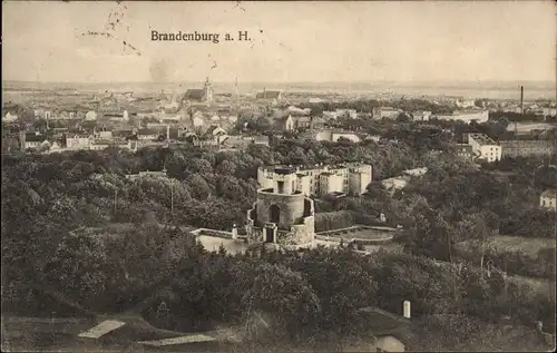 Ak Brandenburg an der Havel, Gesamtansicht