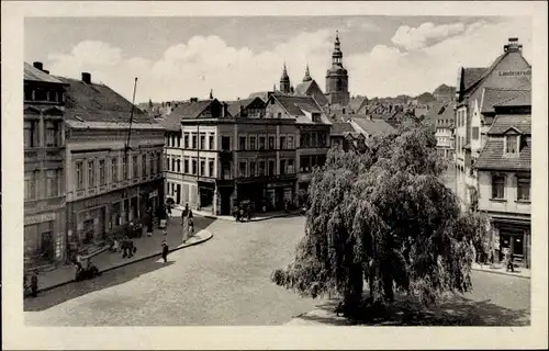 Ak Lutherstadt Eisleben, August-Bebel-Plan, Kirchturm