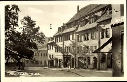 Ak Lutherstadt Eisleben, Markt-Berg
