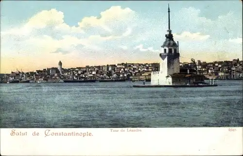 Ak Konstantinopel Istanbul Türkei, Leanderturm