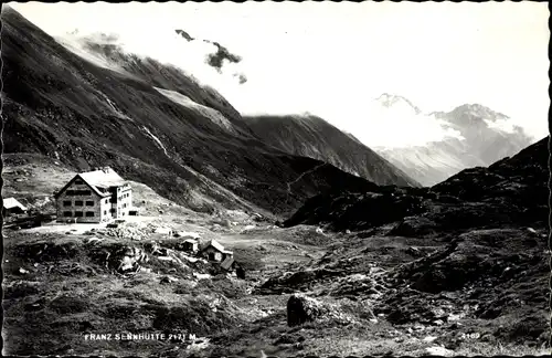 Ak Neustift im Stubaital in Tirol, Franz-Senn-Hütte