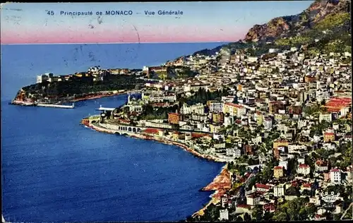 Ak Monaco, Gesamtansicht