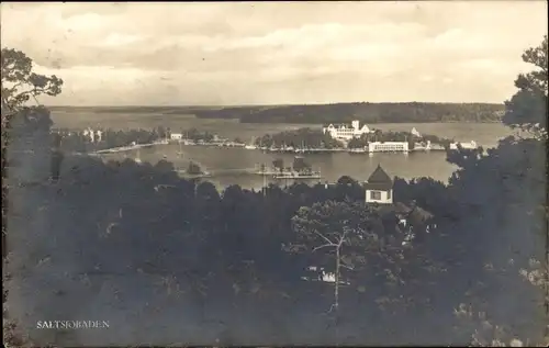 Ak Saltsjöbaden Schweden, Panorama