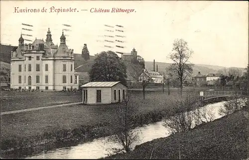 Ak Pepinster Wallonia Lüttich, Chateau Rittweger