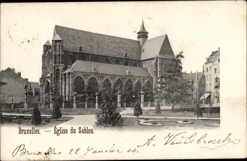 Ak Brüssel Brüssel, Eglise du Sablon