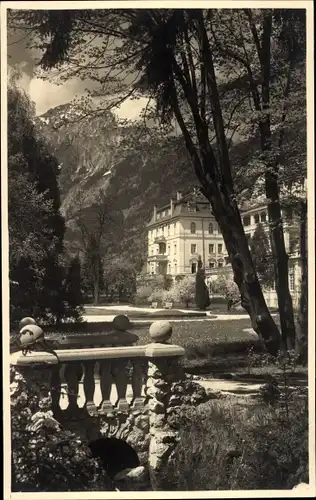 Ak Bad Reichenhall in Oberbayern, Hotel Axelmannstein, Kurhaus