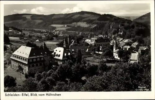 Ak Schleiden in der Eifel, Blick vom Hähnchen