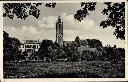 Ak Amerongen Utrecht Niederlande, Turm