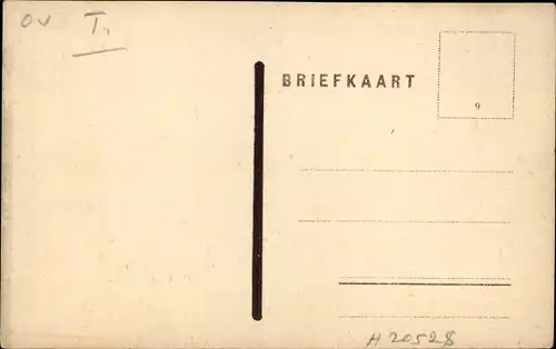 Ak Zwolle Overijssel Niederlande, Groot Weezenland in der Nähe von Bagijnesingel