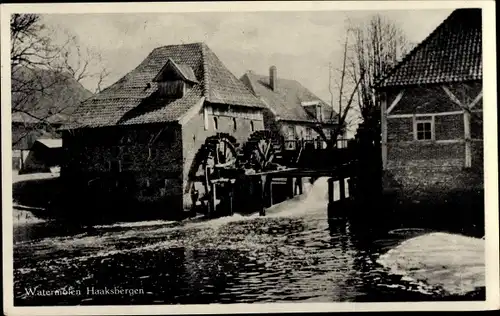 Ak Haaksbergen Overijssel, Watermolen