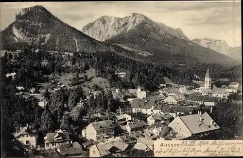 Ak Bad Aussee Steiermark, Gesamtansicht