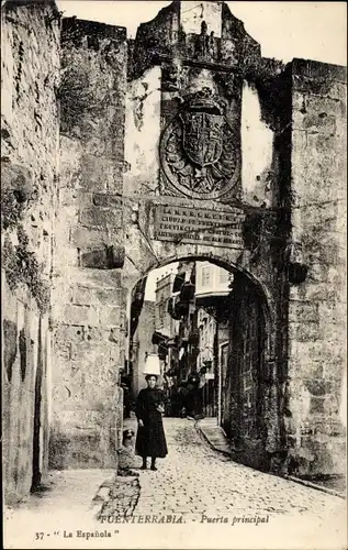 Ak Hondarribia Fuenterrabia Baskenland, Haupttor