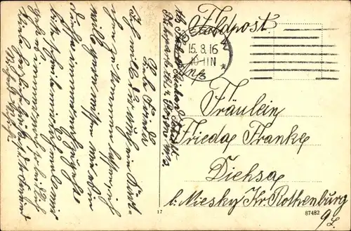 Ak Poznań Posen, Königsplatz, Perseusbrunnen